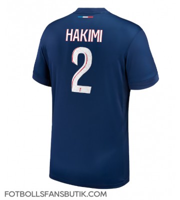 Paris Saint-Germain Achraf Hakimi #2 Replika Hemmatröja 2024-25 Kortärmad